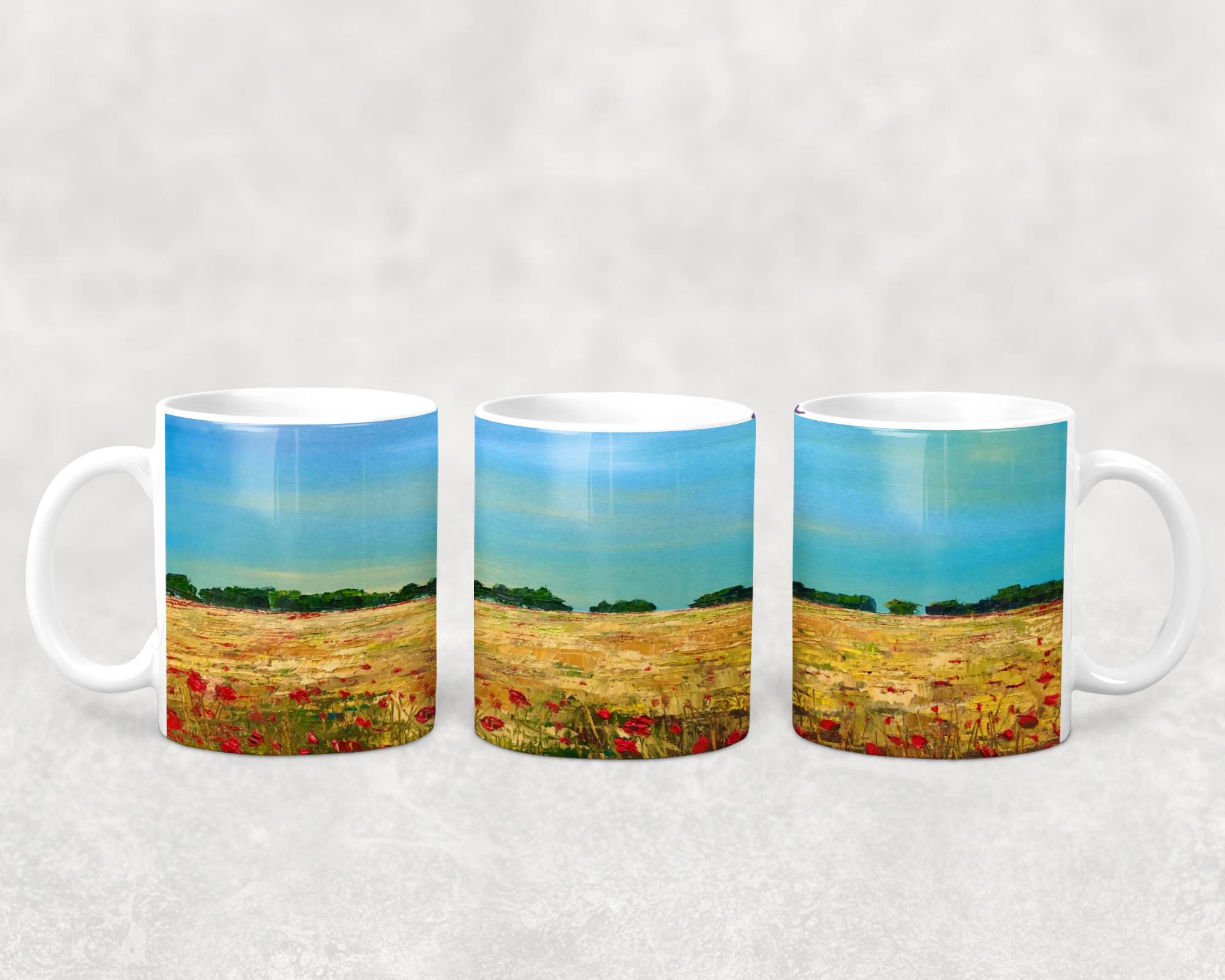 Red & Gold Mug
